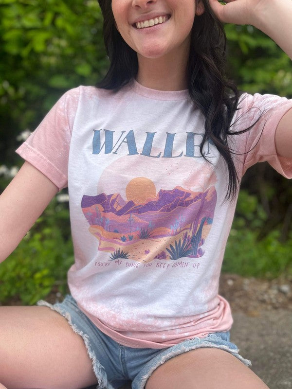 Bleached Sunrise Wallen Tee