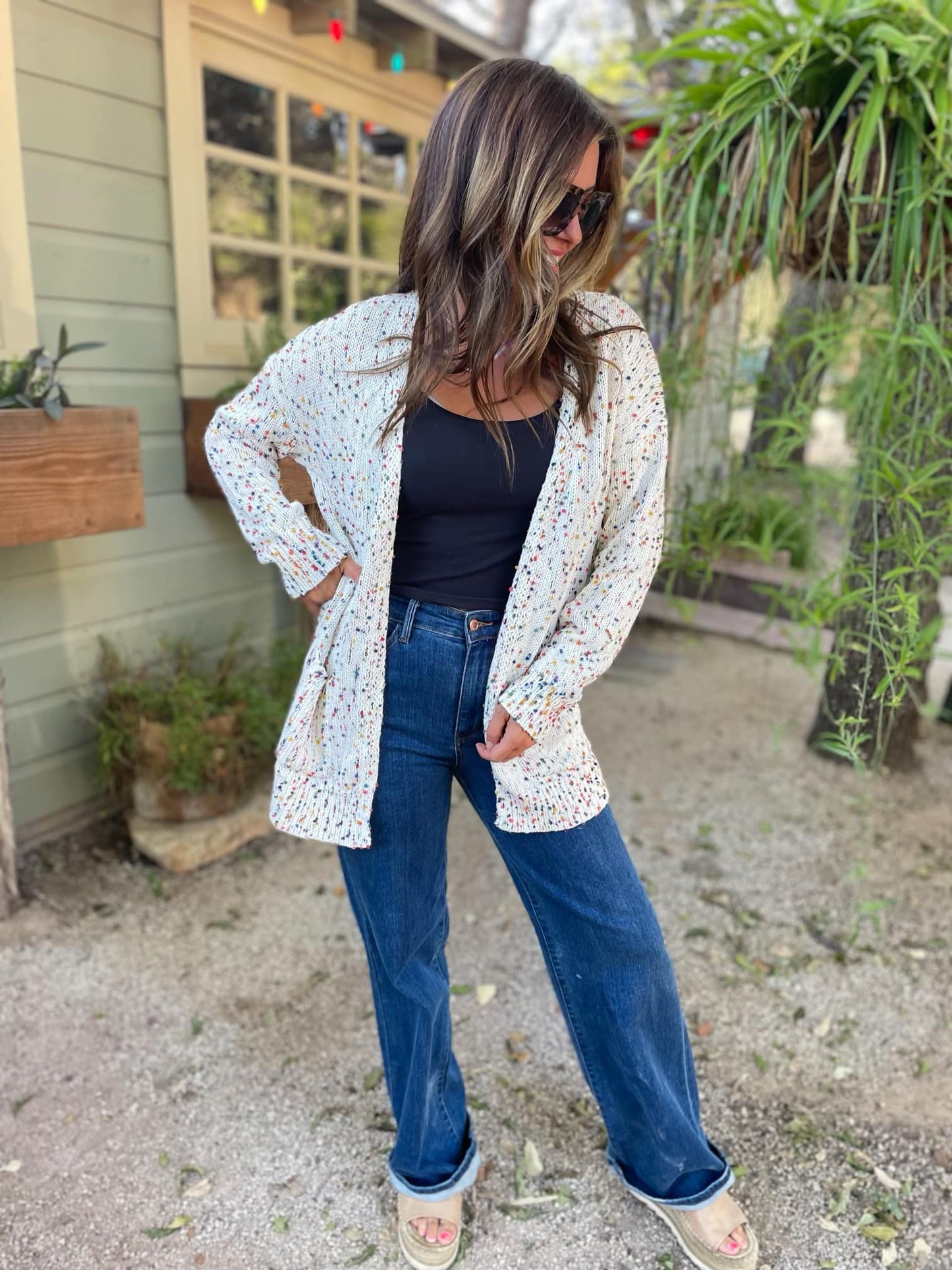 PREORDER: Afton Confetti Cardigan